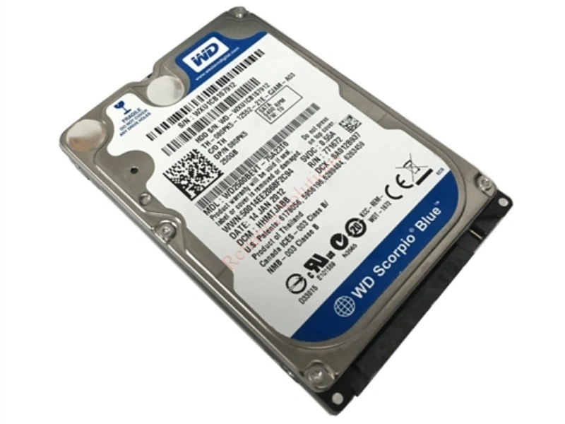 WD2500BEVT-00A0RT0